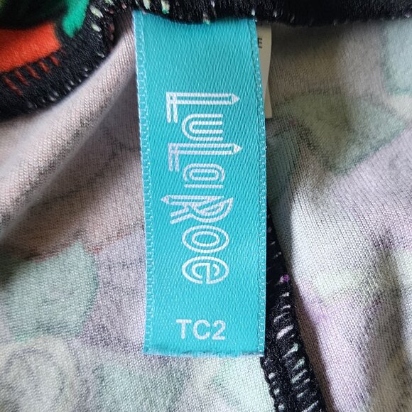 Lularoe RARE Purple Halloween Frankenstein Size TC (Tall & Curvy) - Picture 5 of 6